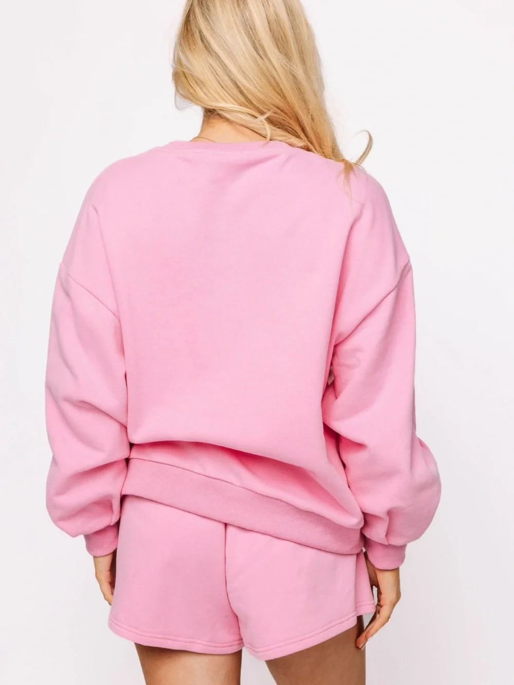 Queen of Sparkles Pink Sequin Card Sweatshirt